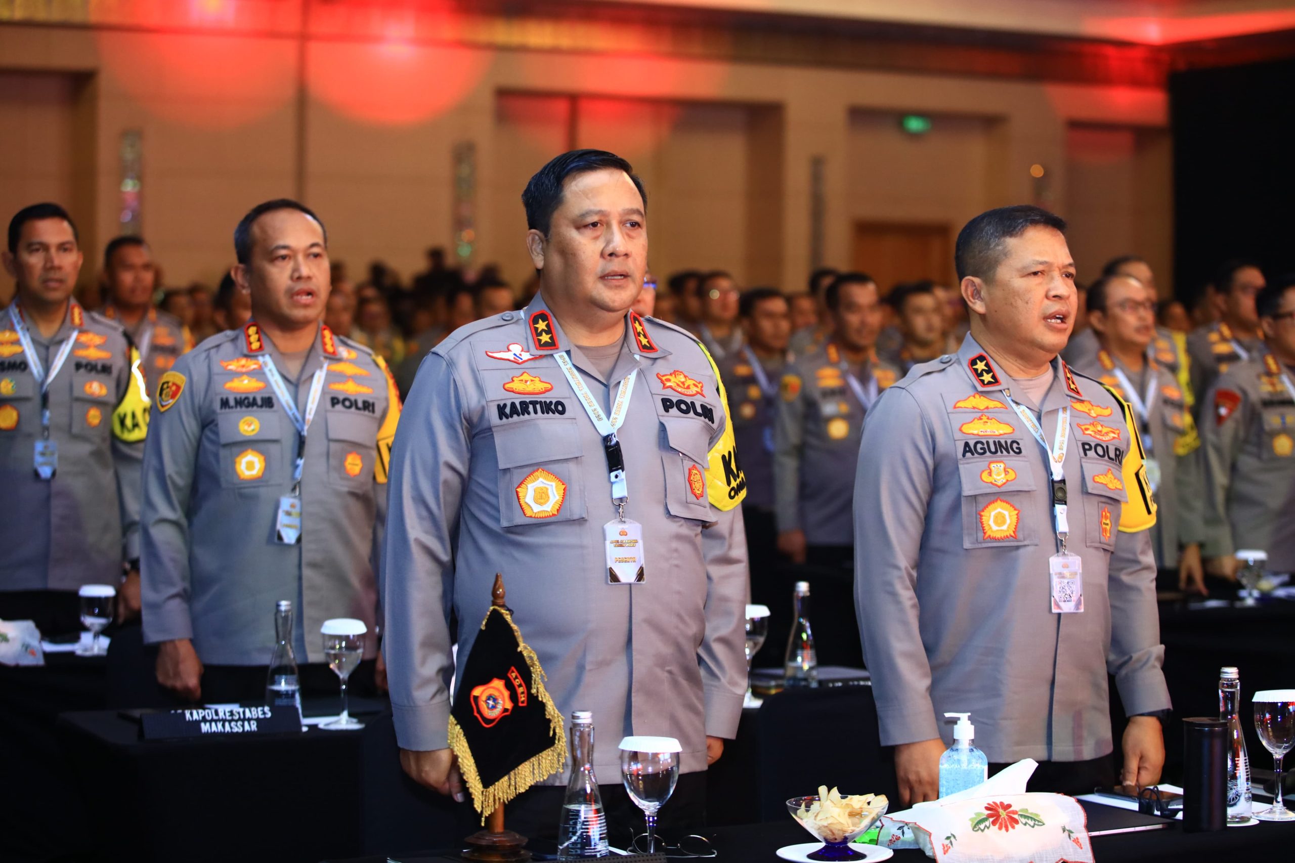 Kapolda Aceh Ikut Apel Kasatwil di Jakarta