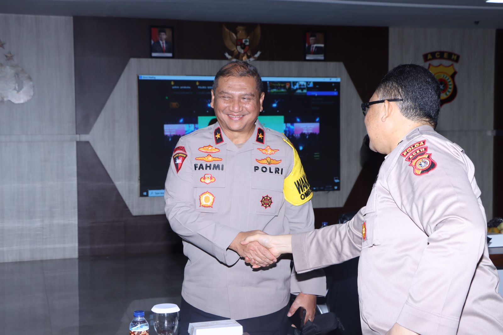 Wakapolda Aceh Hadiri Syukuran Hut ke 72 Humas Polri