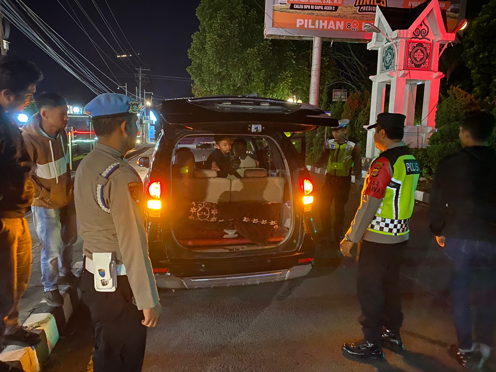 Jelang Pemilu Polres Aceh Tengah Rutin Giatkan Patroli Dan Razia Malam