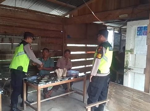 Dekat Dengan Masyarakat, Polsek Payabakong Berikan Rasa Aman