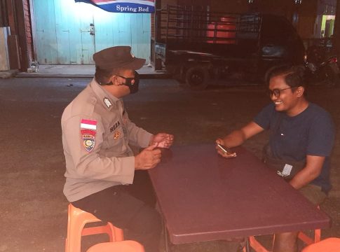 Personel Polsek Simeulue Barat Tingkatkan Patroli Rutin Menjelang Pemilu 2024