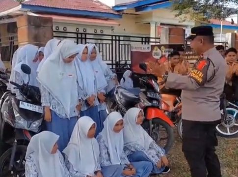 Berikan Himbauan Kamtibmas, Polisi Rw Sambangi Anak Sekolah