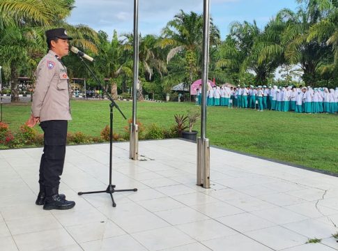 Kanit Bintibsos Aipda Muhammad Fuady, Jadi Pembina Upacara Di SUKMA Bangsa Bireuen