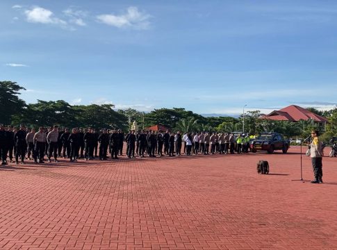 Satgas Operasi Mantap Brata Seulawah 2023-2024 Gelar Apel Siaga