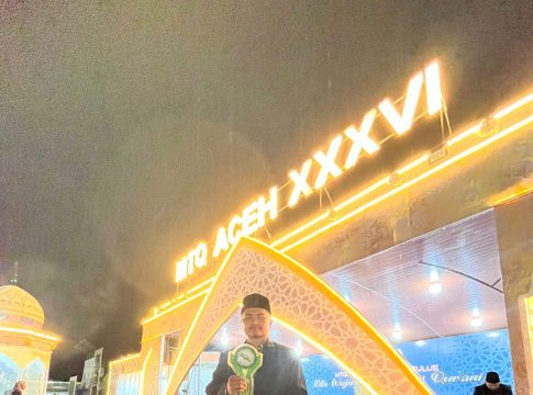 Suatu Kebanggaan Bagi Polda Aceh, Bripda Dolly Isma Indra Raih Juara 1 MTQ Simeulue 2023