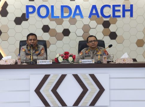 Karo Rena Polda Aceh Pimpin Acara Penyusunan LKIP Tahun 2023 Polda Aceh