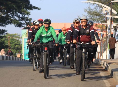 Gowes bersama Pangdam IM, Kapolda Aceh: Wujud Sinergisitas TNI-Polri yang Makin Kokoh