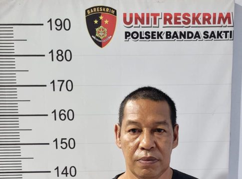 Personel Polsek Banda Sakti Tangkap Tersangka Penjual Sabu di Pusong Baru