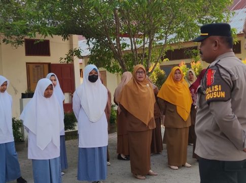 Berikan Himbauan Kepada Pelajar, Polisi RW Sambangi SMAN 2 Kutablang