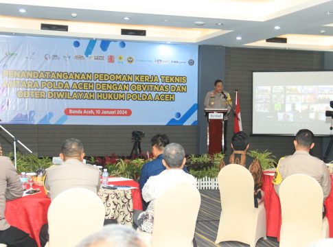 Kapolda Aceh: Penandatanganan PKT dengan Obvitnas dan Obter Wujud Kerja Sama Soal Keamanan
