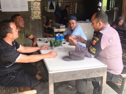 Ini Sosok Polisi RW Polsek Pantee Bidari Yang Dekat Dengan Warga