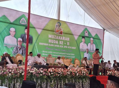 HUDA Aceh Barat Gelar Muzakarah Ulama Aceh, Dukung Pemilu Damai 2024