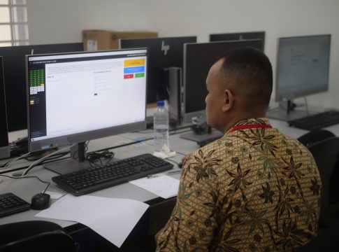Karo SDM Polda Aceh Tinjau Pelaksanaan Ujian CAT Dan Kemampuan Kompetensi Seleksi SIPSS Polri