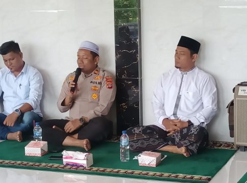 Polsek Langsa Barat dan para Geuchik jajaran Langsa Barat gelar Pengajian dan Doa bersama