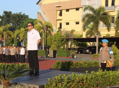 Kabidkum Polda Aceh Pamit Kepada Personel Polda Aceh