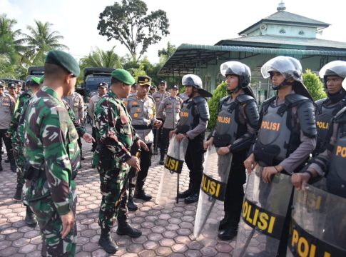 Polres Bireuen Bersinergi Dengan TNI Siap Mengamankan Pemilu 2024