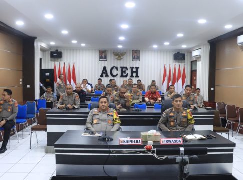 Kapolda Aceh Hadiri Pembukaan Rakernis Gabungan