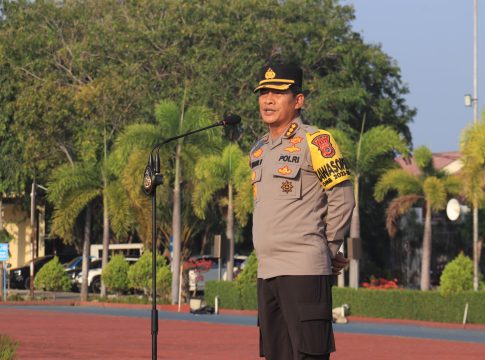 Irwasda Polda Aceh Pimpin Apel Pagi Di Mapolda Aceh