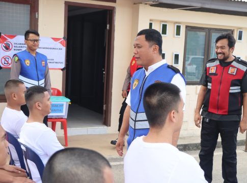 Karo SDM Polda Aceh Tinjau Rikkes Tahap I Penerimaan Terpadu Taruna Akpol