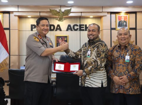 Kapolda Terima Audiensi Direksi Bank Aceh Syariah