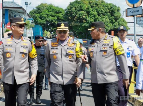 Long Weekend saat WWF, Polda Jatim Tambah Personel di Pelabuhan Ketapang