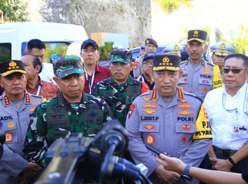 Kapolri dan Panglima TNI Lihat Langsung Kesiapan Venue GWK