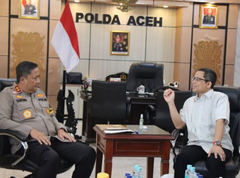 Regional CEO BSI Aceh Audiensi Dengan Kapolda Aceh