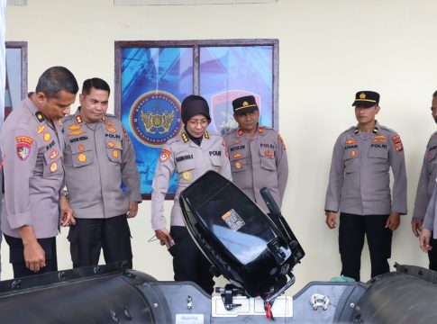 Tim Srena dan Baharkam Polri Cek Kelayakan Pembentukan Satpolairud Polres Aceh Utara