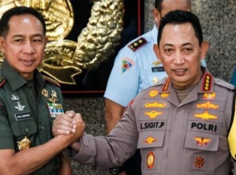 Survei Litbang Kompas: TNI-Polri jadi Lembaga dengan Citra Positif Teratas