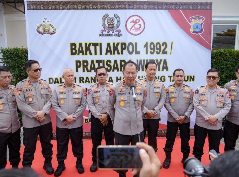 Menyongsong HUT ke-78 Bhayangkara, Akpol 1992 Pratisara Wirya Gelar Bakti Kesehatan di Kalsel