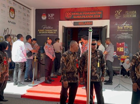 Pendaftaran Paslon Gubernur dan Wakil Gubernur Aceh berlangsung Aman
