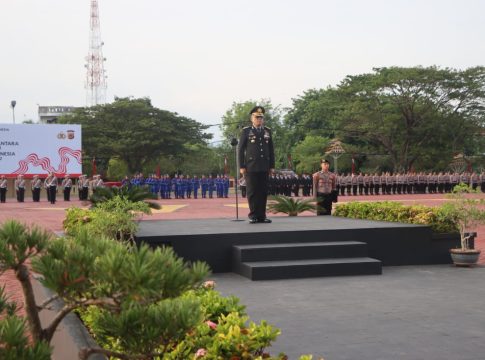 Upacara Hut ke 79 Kemerdekaan RI Di Polda Aceh Berlangsung Khidmat