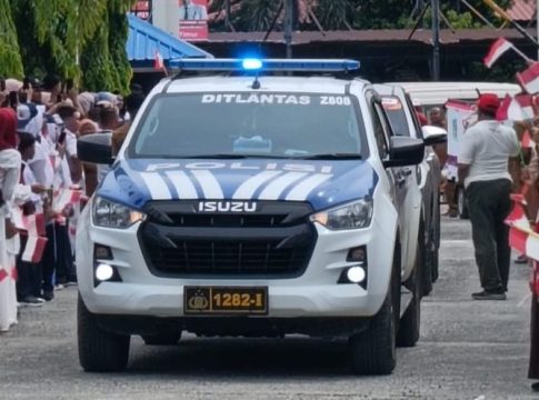 Polda Aceh Garda Terdepan Kawal Kirab Api PON di Bumi Serambi Mekkah