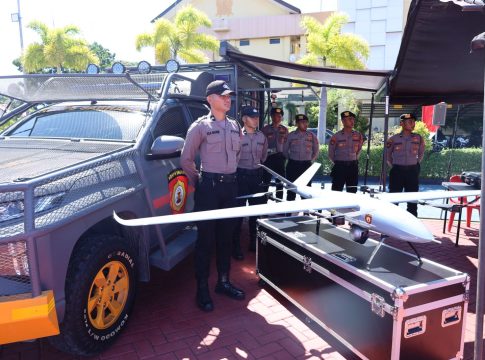 Drone Ditsamapta Polda Aceh Dukung Pengamanan PON XXI Aceh-Sumut 2024