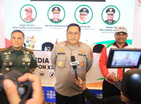 Kapolda Aceh: Pentingnya Rasa Aman agar Masyarakat juga Menikmati Pertandingan PON