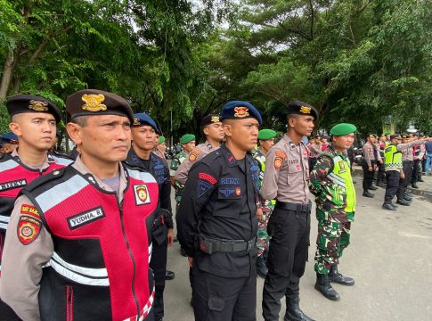 Polda Aceh Kerahkan 557 Personel untuk Amankan Closing Ceremony PON di SHB