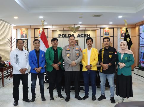 Kapolda Aceh Terima Audiensi BEM Nusantara