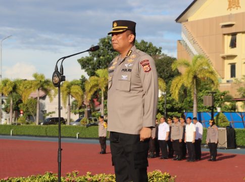Kabid TIK Polda Aceh Pimpin Apel Di Mapolda Aceh