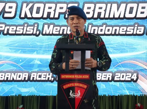 Wakapolda Aceh Hadiri Syukuran HUT Ke-79 Korps Brimob Polri Tahun 2024