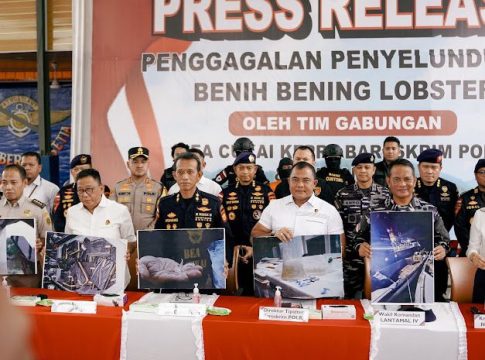 Bareskrim Polri Gagalkan Penyelundupan 151 Ribu Benih Lobster di Perairan Bintan