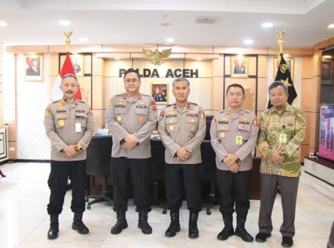 Kapolda Aceh Sambut Kasespimma Sespim Lemdiklat Polri