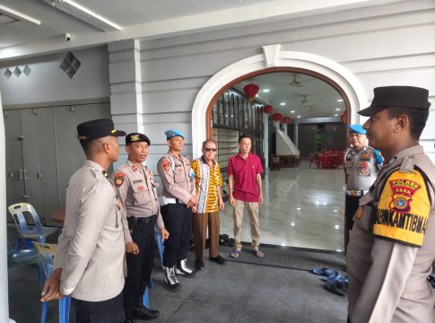Polres Lhokseumawe Amankan Perayaan Imlek di Vihara Budha Tirta