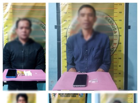 Sat Resnarkoba Polres Aceh Tengah Berhasil Ungkap 5 Kasus Narkoba dan Amankan 5 Tersangka