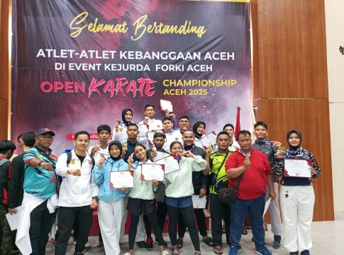 Prestasi Membanggakan Personel Polres Sabang dalam Kejuaraan FORKI Karate Championship Aceh 2025