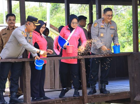 Kapolda Aceh dan Ketua Bhayangkari Hadiri Launching Penguatan Program P2L
