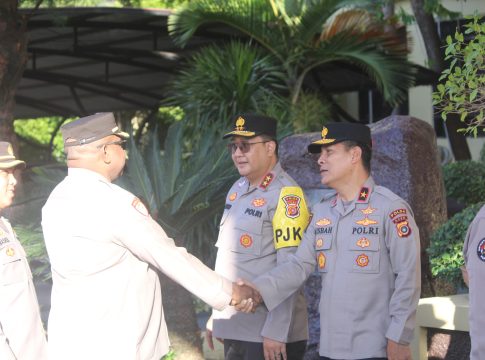 Kapolda Aceh Gelar Halalbihalal dengan Personel pada Hari Pertama Kerja Usai Lebaran