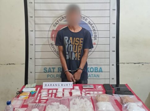 Polres Aceh Selatan Berhasil Ungkap Jaringan Narkoba, 1450 Gram Sabu Diamankan