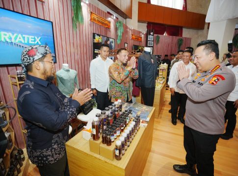 Buka Rakernis Densus 88, Kapolri Kunjungi Stan Usaha Eks Narapidana Teroris