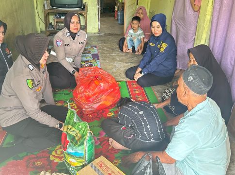 Dukung Pemulihan Psikis Anak Korban Bullying, Polres Pidie Jaya Lakukan Trauma Healing dan Bantuan Sosial