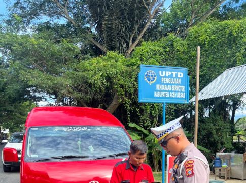 Sat Lantas Polres Aceh Besar Gelar Razia Hunting,Tingkatkan Kesadaran Berlalu Lintas